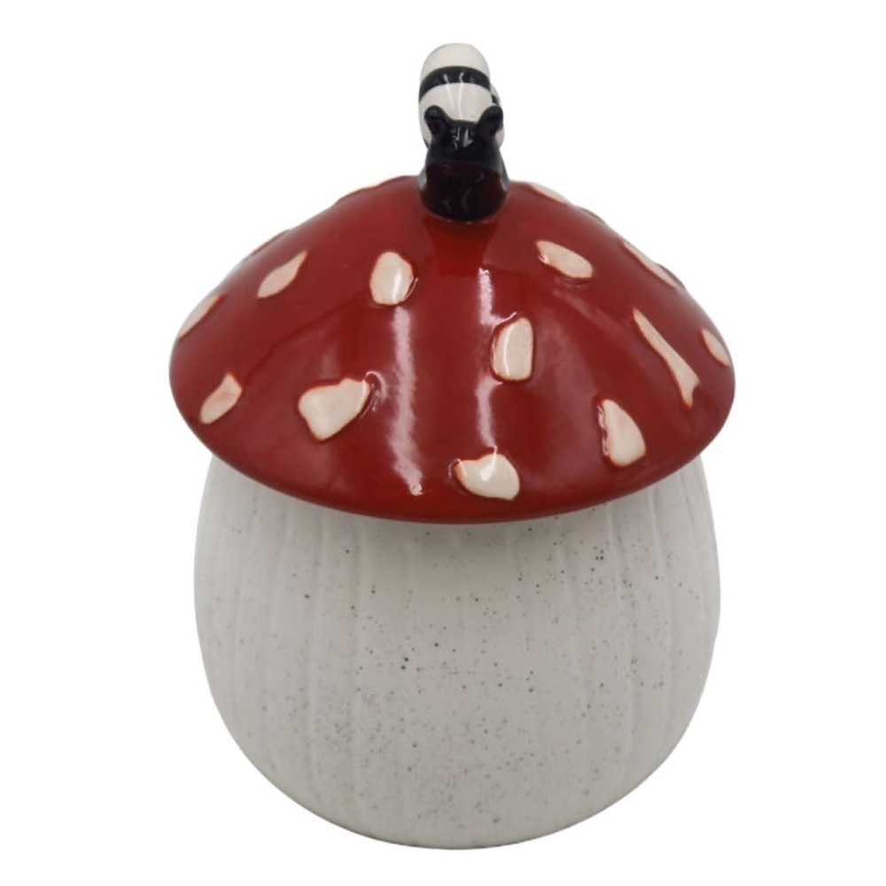 Snail and Mushroom Canister, NWT 🐌🍄